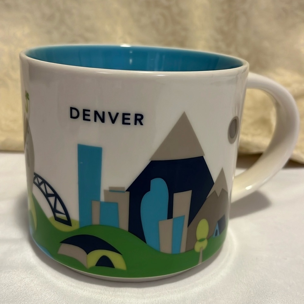 Starbucks "You are Here" Collection Denver, Colorado 14 fl oz Coffee Mug Cup